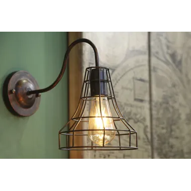 LAMPA ŚCIENNA INDUSTRY -A- 34x18x27 cm MIN 2